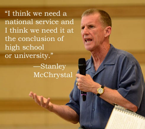 McChrystal National Service