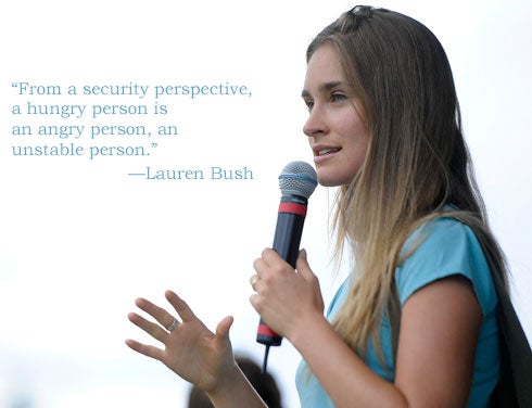 Lauren Bush Hunger