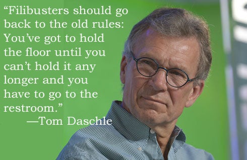Daschle Filibuster