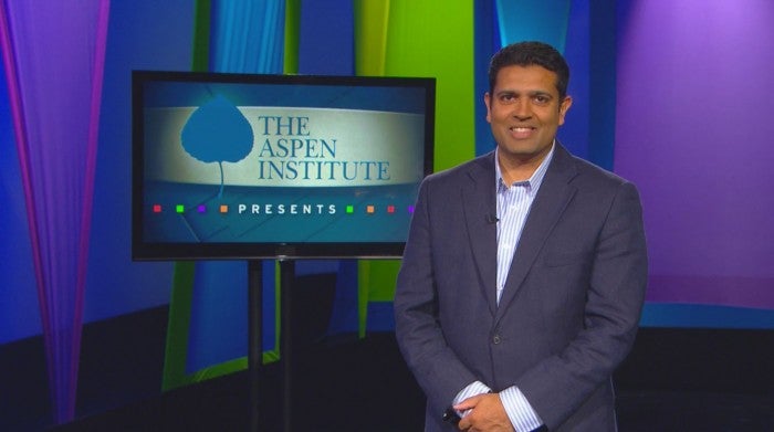 Hari Sreenivasan, host of Aspen Institute Presents Hari Sreenivasan, host of Aspen Institute Presents