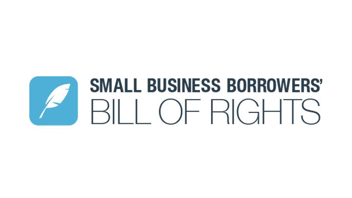Small Business Borrowers' Bill of Rights