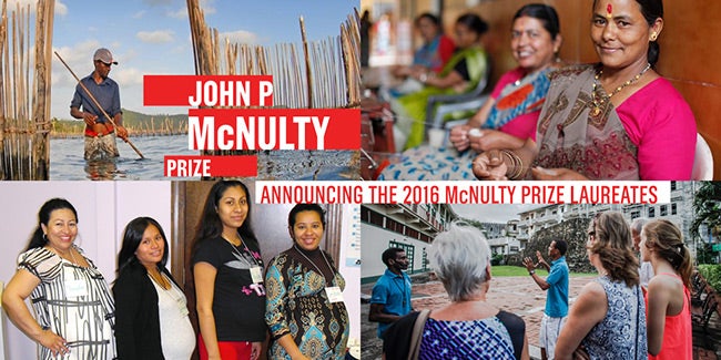 2016 McNulty Prize Laureates