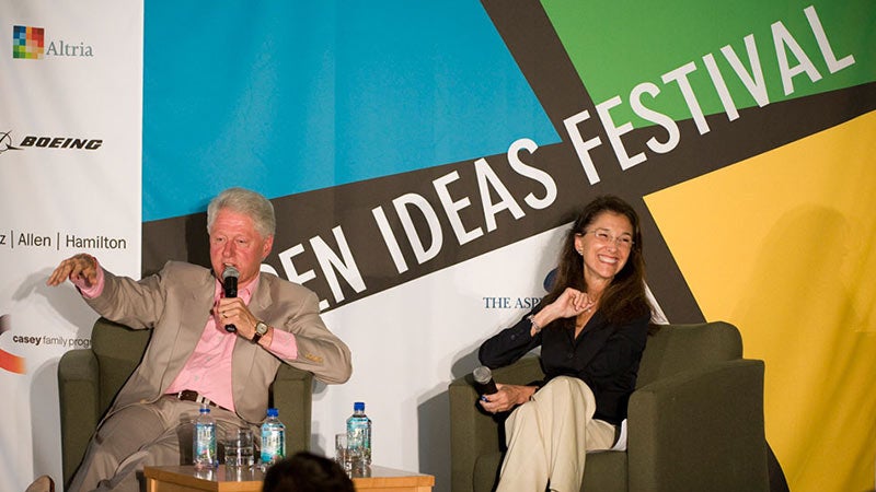 A Conversation with President Bill Clinton