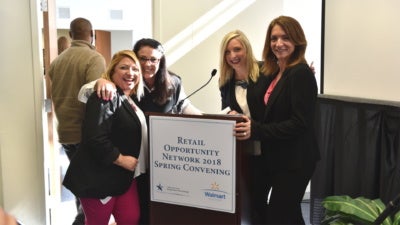 Reimagine Retail partners from Instituto del Progreso Latino and Pete&rsquo;s Fresh Market share their work at a convening of the Retail Opportunity Network.