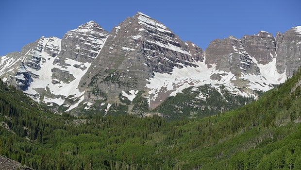 Aspen mountains