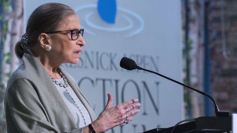 Justice Ginsburg Reviews Supreme Court Term