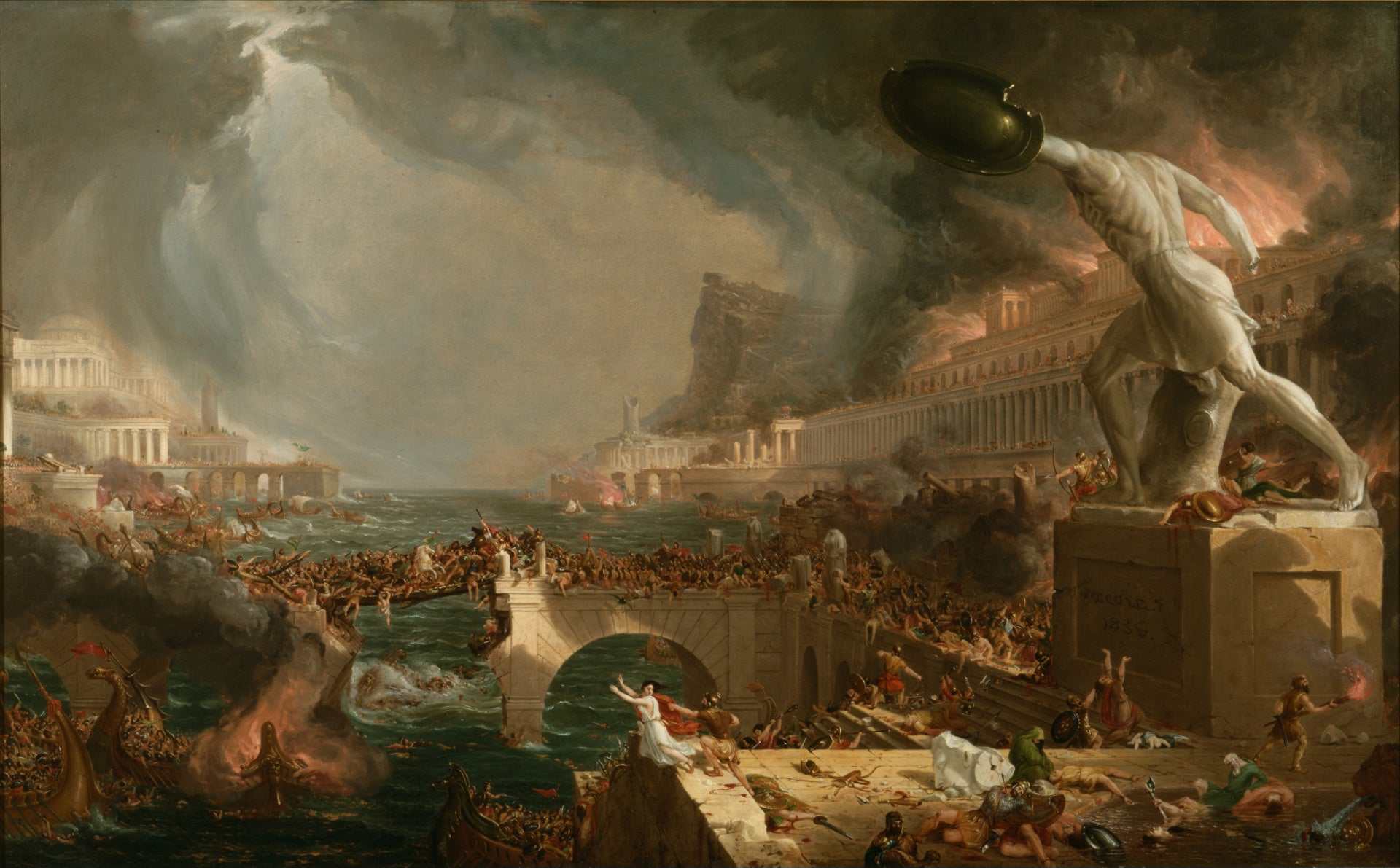 Thomas Cole's The Course of Empire