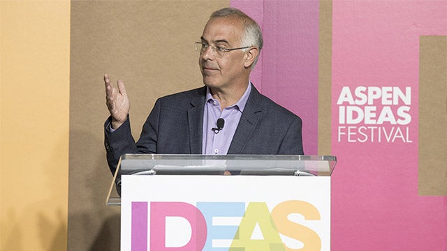 David Brooks Joins the Aspen Institute to Find Common Ground Across the Country