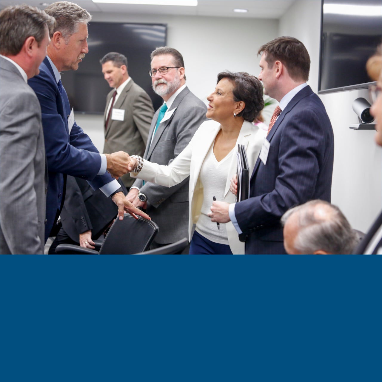 Secretary of Commerce Penny Pritzker tours the LyondellBasell Houston Engineering Center Thursday April 7, 2016 in Channelview, TX. Credit: Eric Kayne/Storyhive for LyondellBasell