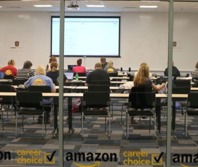 Amazon Career Choice classroom