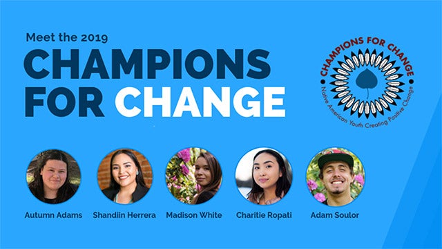 champions for change 2019