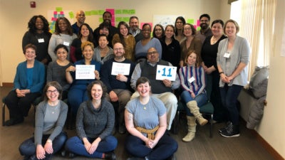 Members of the Chicagoland Workforce Leadership Academy Class of 2019