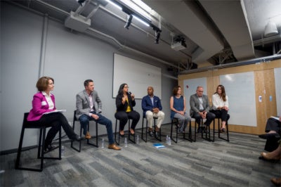 Maureen Conway, Jose Gordon, Gayatri Agnew, Andre Oliver, Mary Jo Cook, Peter Callstrom, and Jen Musty