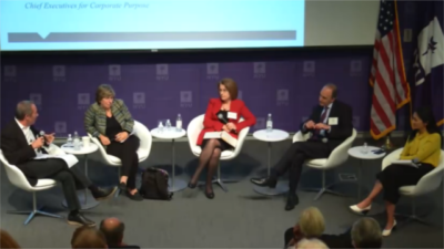 Maureen Conway speaks at "A New Deal for this Century" (NYU School of Law, October 2019)