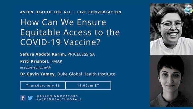 How Can We Ensure Equitable Access to the COVID-19 Vaccine?