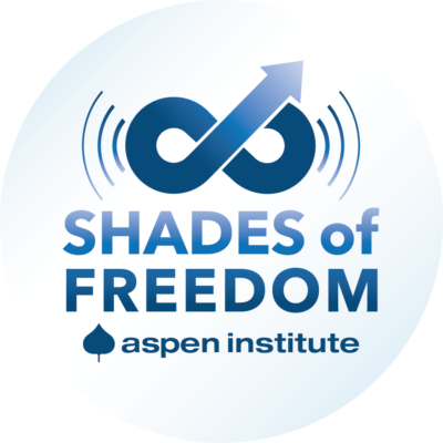 logo for Shades of Freedom podcast