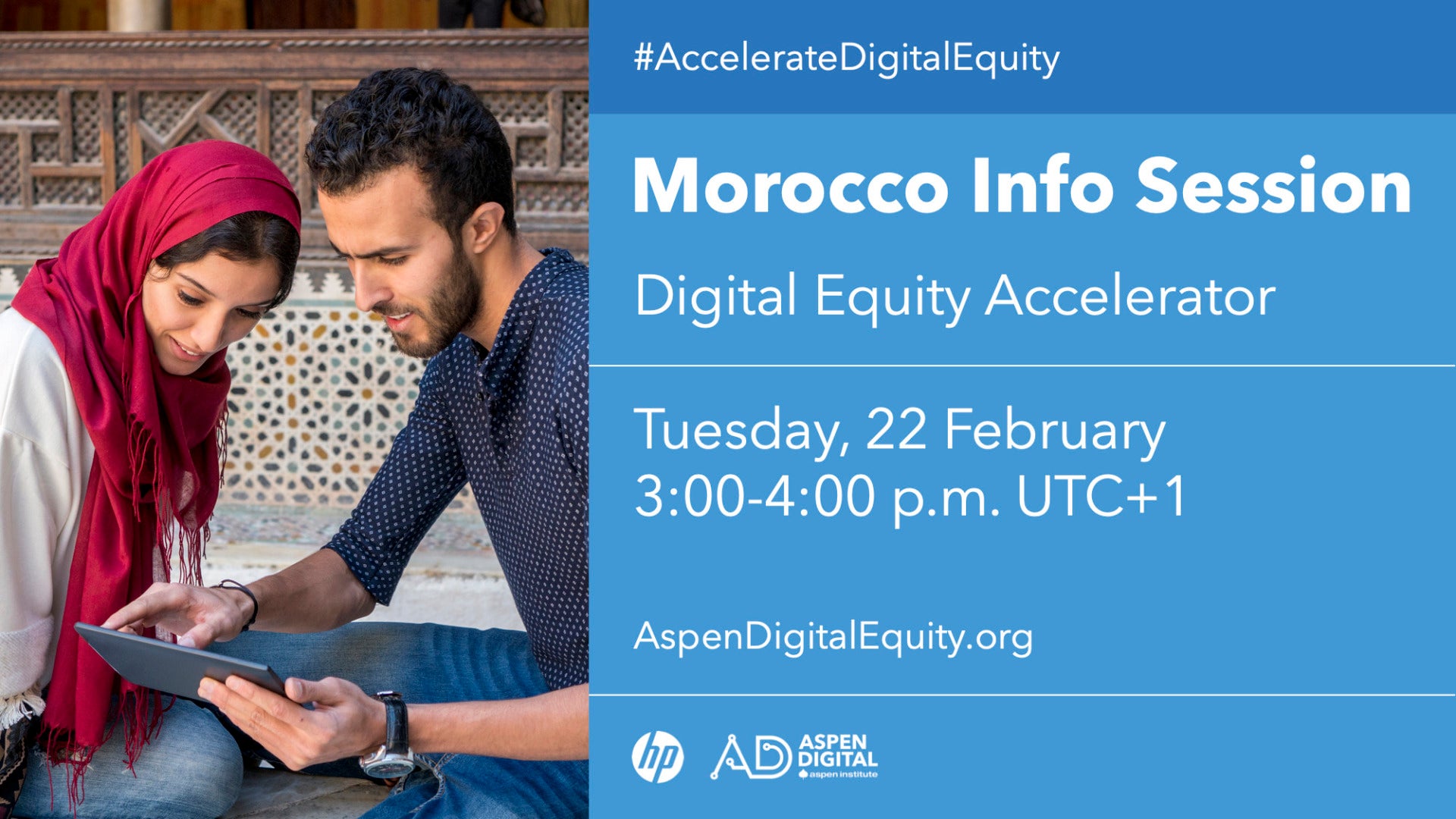 Morocco Info Session: Digital Equity Accelerator