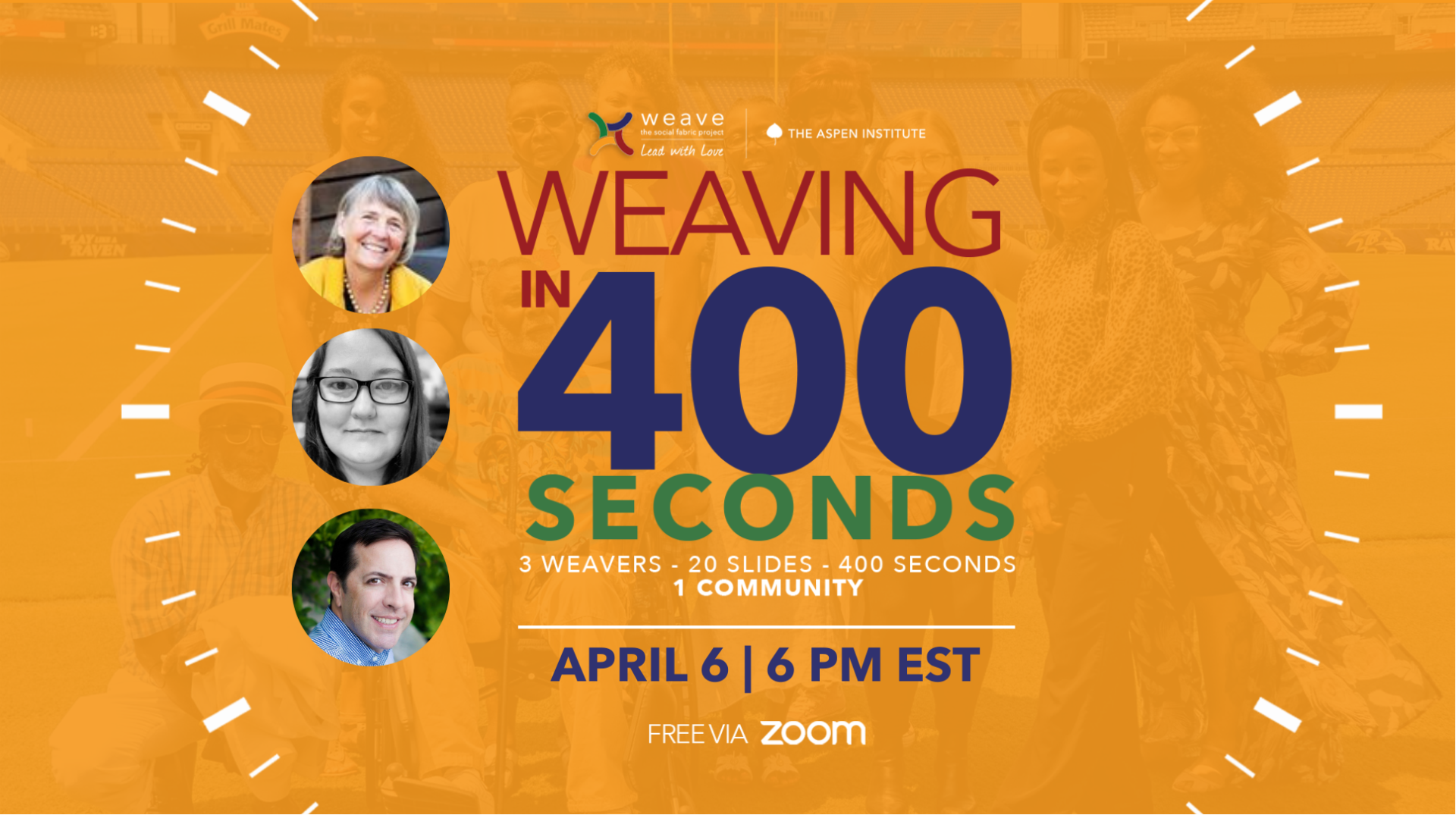 Weaving in 400 Seconds