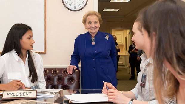 Remembering Secretary Madeleine K. Albright