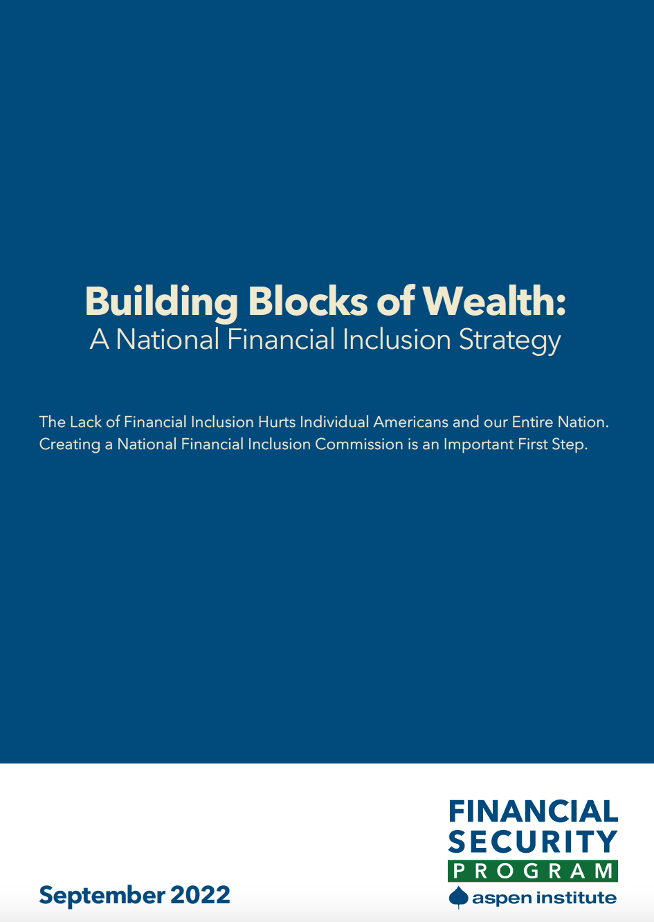 Building Blocks of Wealth