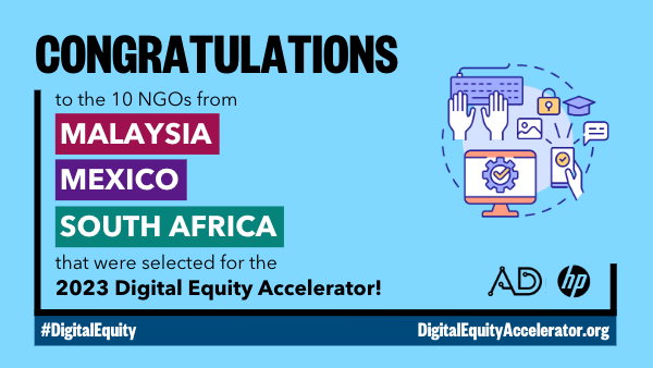 Introducing the 2023 Digital Equity Accelerator Cohort