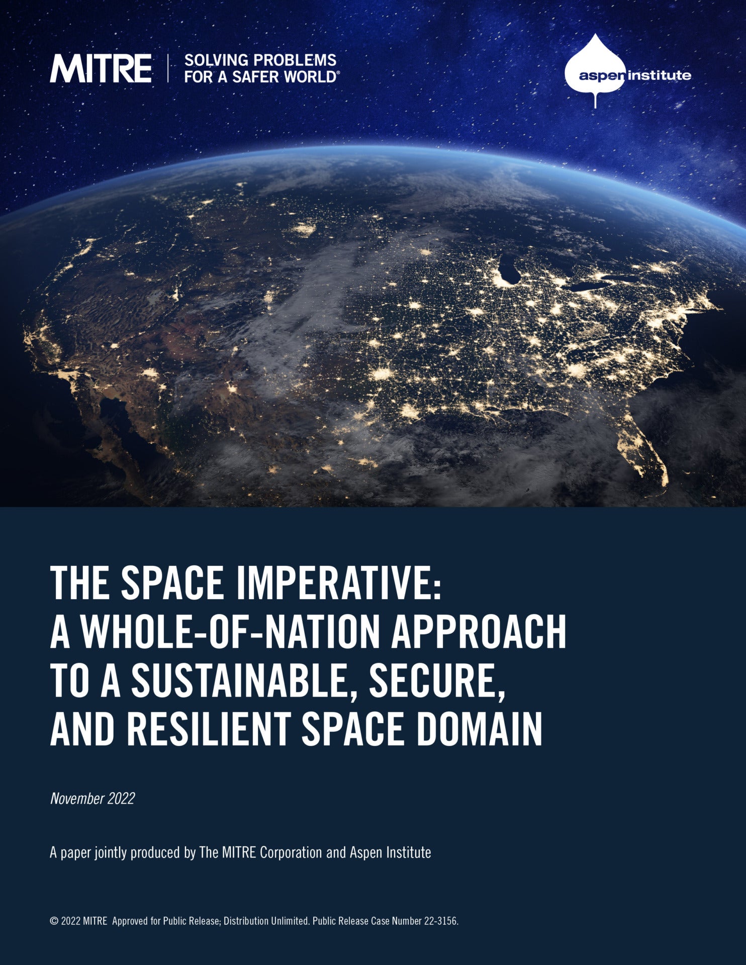 The Space Imperative: A Whole-Of-Nation Approach