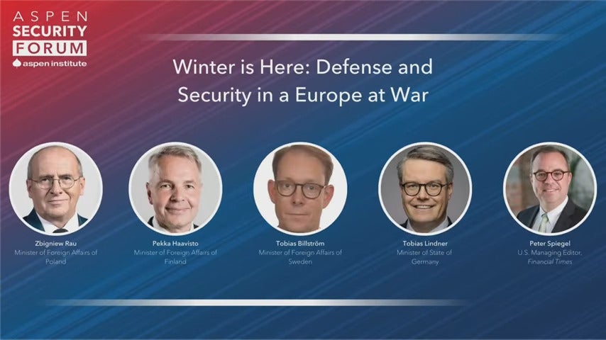 Winter Is Here: Defense and Security in a Europe at War