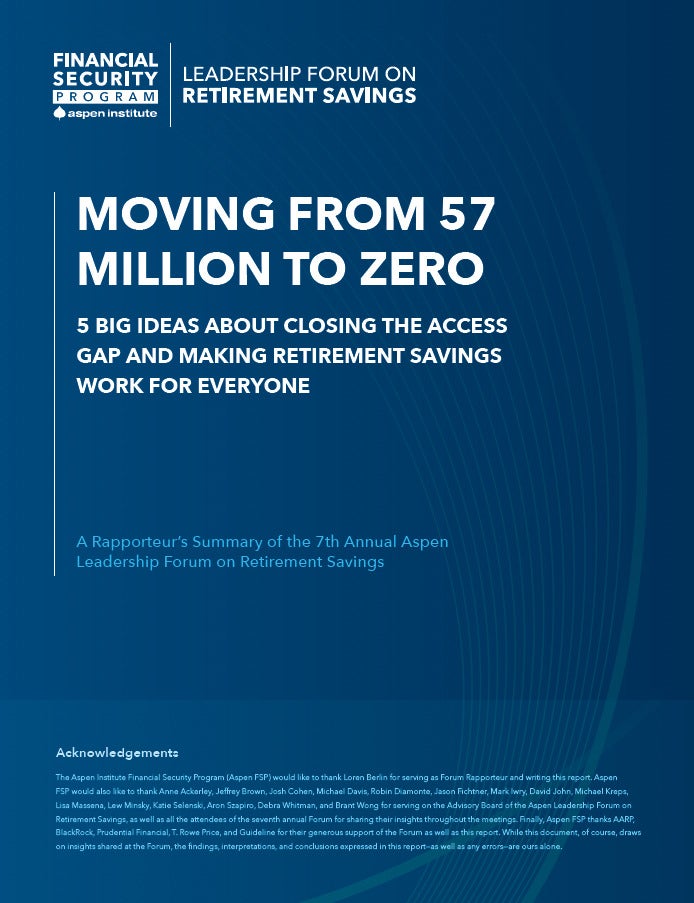 Moving from 57 Million to Zero