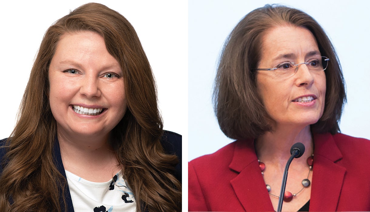 Photo of Grace Heffernan and Maureen Conway