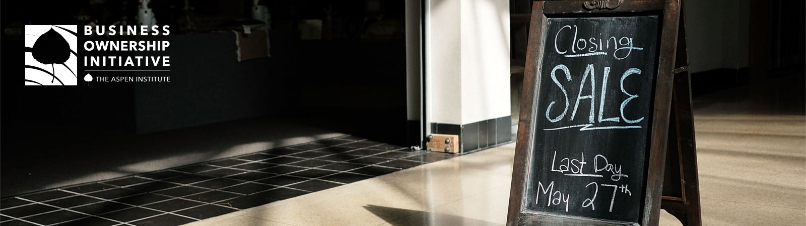 A "closing sale" sign stands outside one of the last few open stores at the Schuylkill Mall in Frackville, Pennsylvania. The mall closed in 2018.