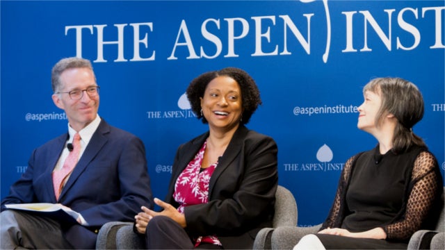 Panel of speakers from our event on employee ownership, May 2018