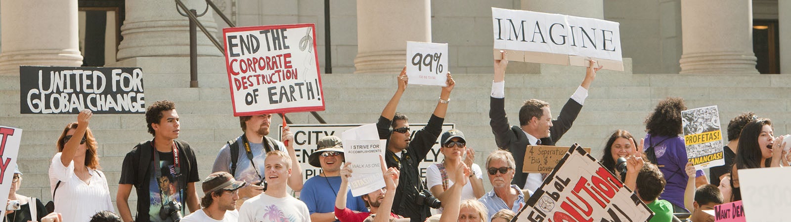 Occupy LA Demonstration