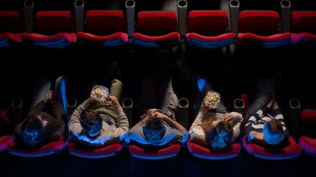 People at the movies