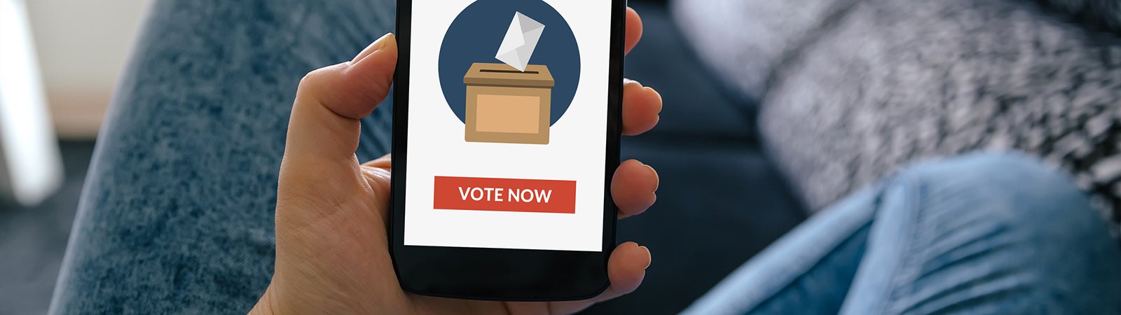 Vote by phone app