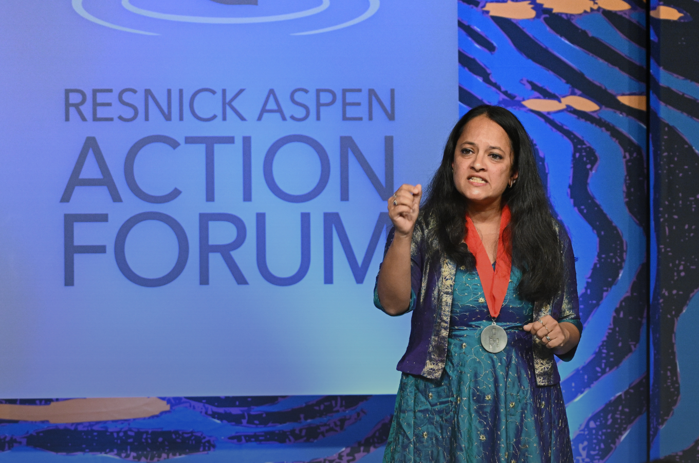 2025 McNulty Prize Winner Dr. Krithi K. Karanth at the 2025 Resnick Aspen Action Forum
