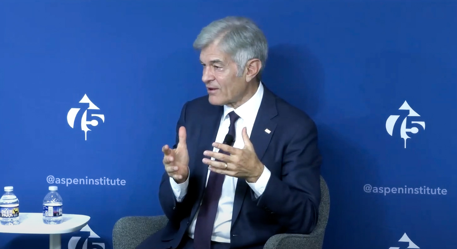 ublic Health Grand Rounds at the Aspen Institute hosted Dr. Mehmet Oz, Administrator of the Centers for Medicare & Medicaid Services, for a conversation on CMS under Dr. Oz’s leadership. Interviewed by Bertha Coombs, CNBC Senior Health Care Reporter, Dr. Oz shared his vision and priorities for CMS as well as the agency’s role in improving healthcare access, quality, and outcomes across the country.