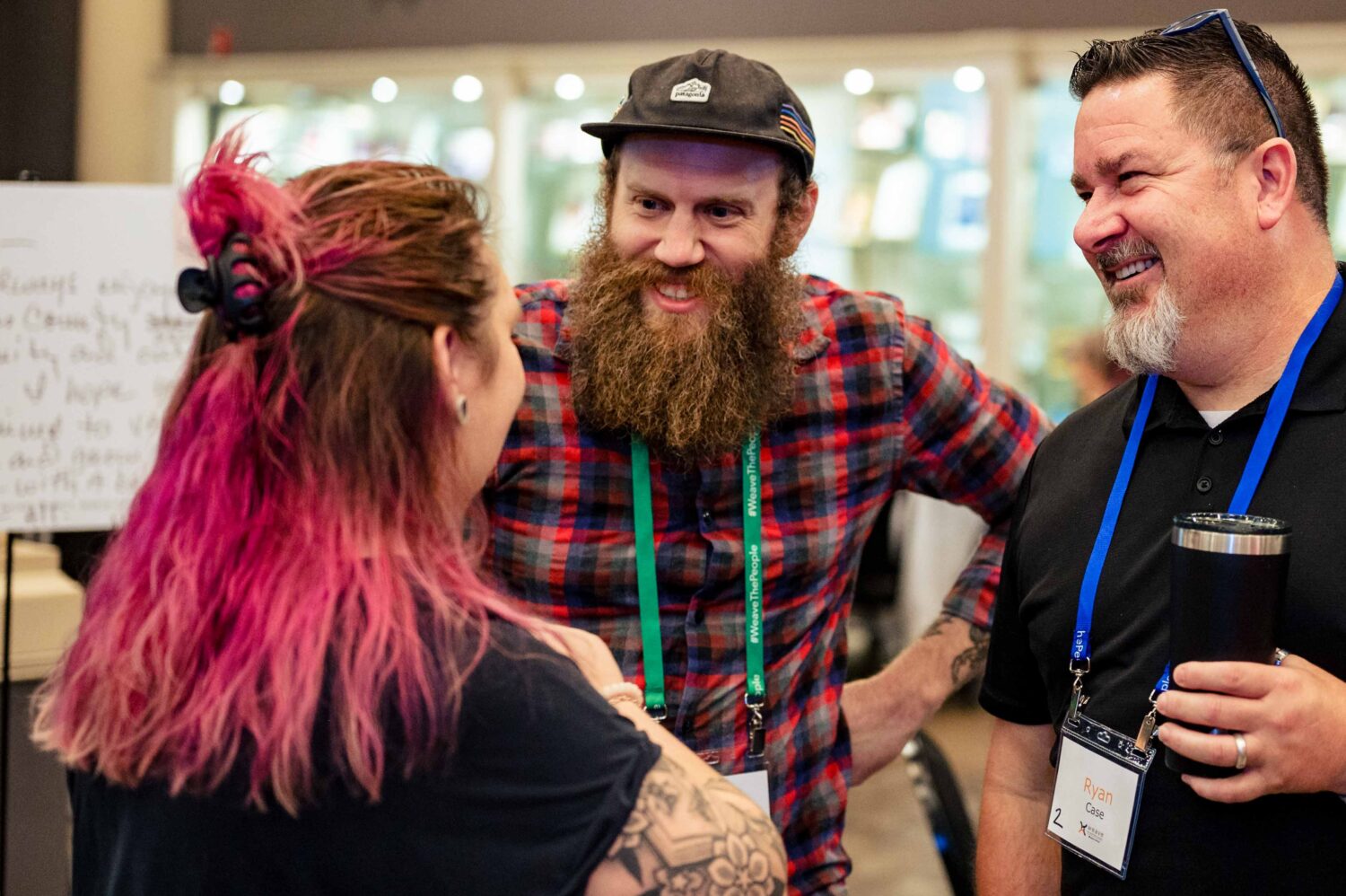 Folks at the 2024 Wilkes Weave the People