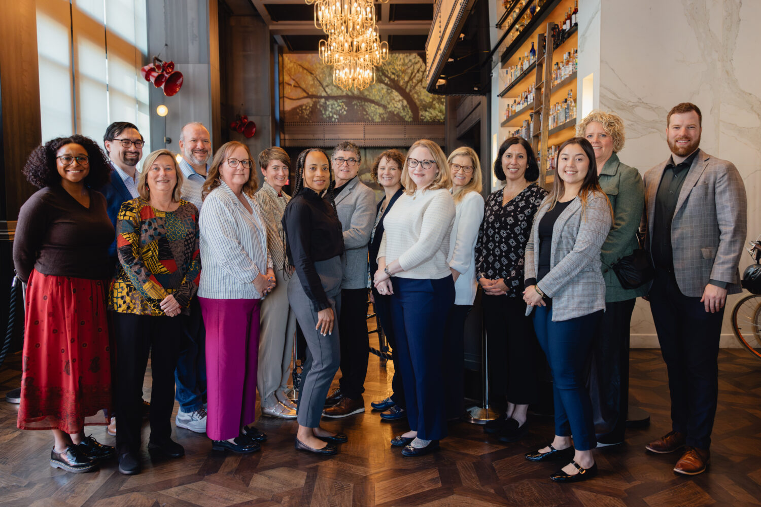 A photo of the Aspen Institute State Benefits Leadership Cohort at a recent convening.