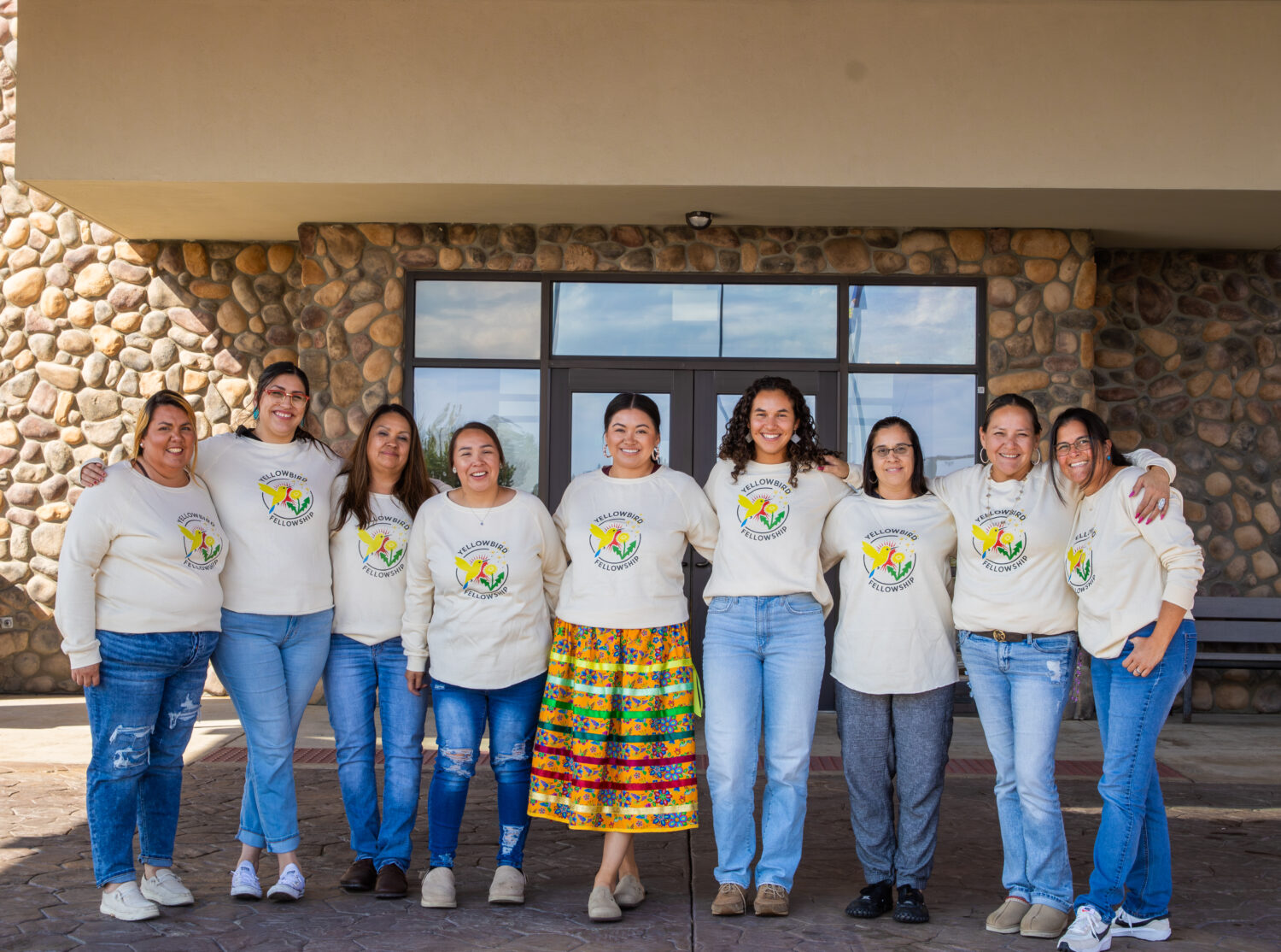 NACDC Yellowbird Fellows pose for a photo.