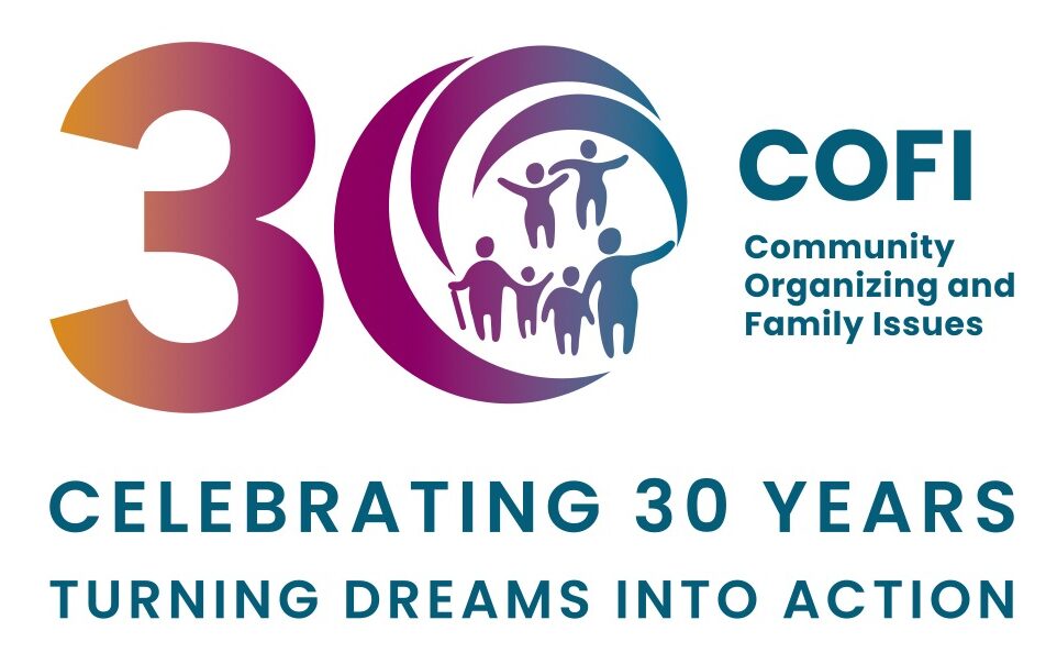 Community Organizing and Family Issues Logo
