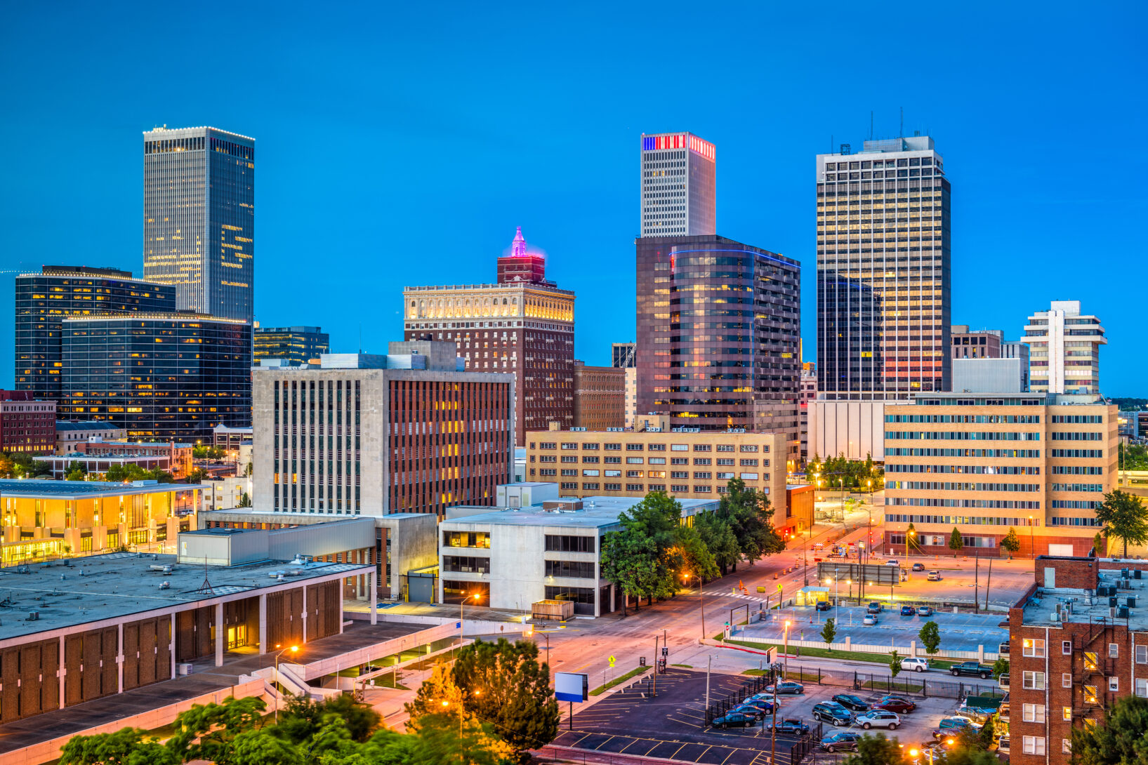 Tulsa skyline