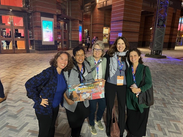 Heather McCulloch, founder of Women in the Economy, with network members at Aspen Ideas: Economy in 2025.