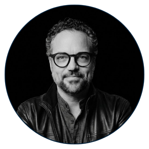 Roger Santodomingo black and white headshot by Platon.