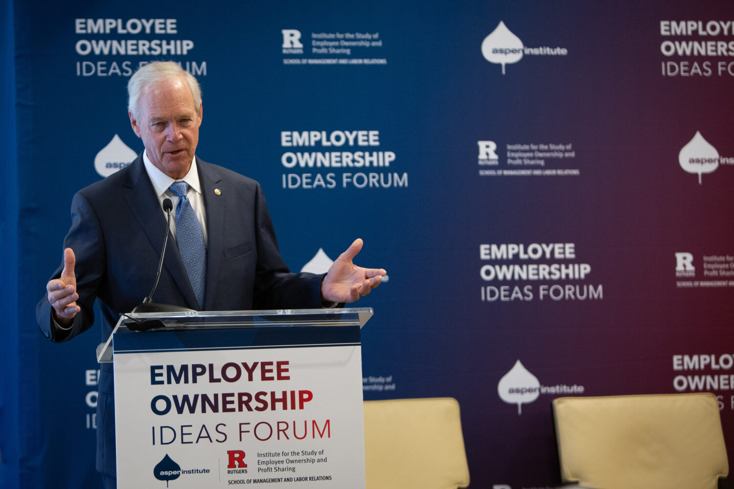 Sen. Ron Johnson Keynotes the 2026 Employee Ownership Ideas Forum