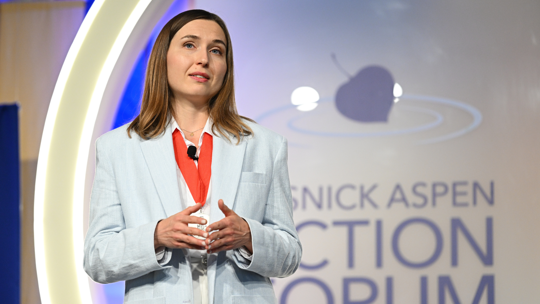 Anna Novosad at the 2026 Resnick Aspen Action Forum