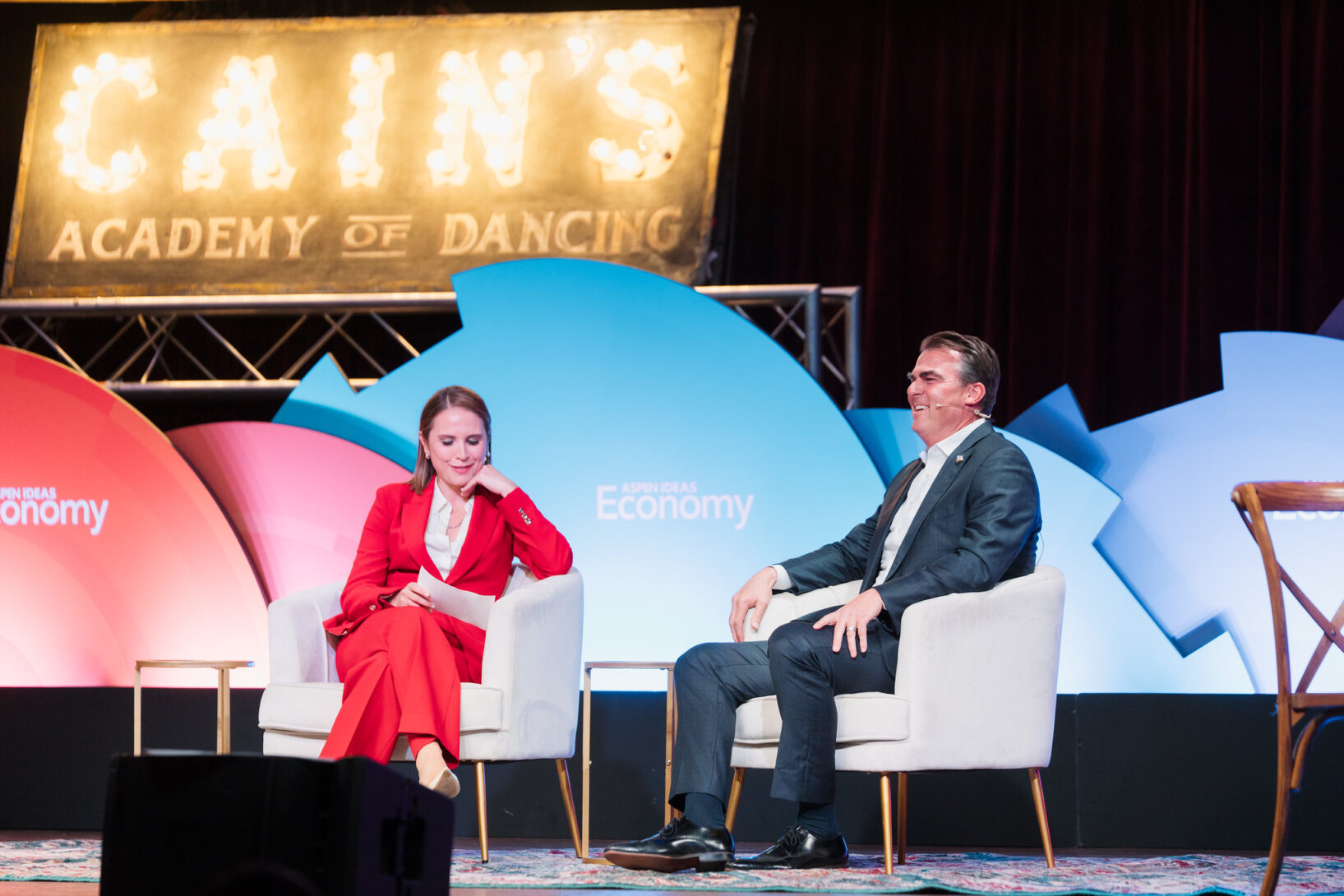 Oklahoma Gov. Kevin Stitt joined ABC News correspondent Elizabeth Schulze for a conversation offering an Oklahoma perspective on the economy.