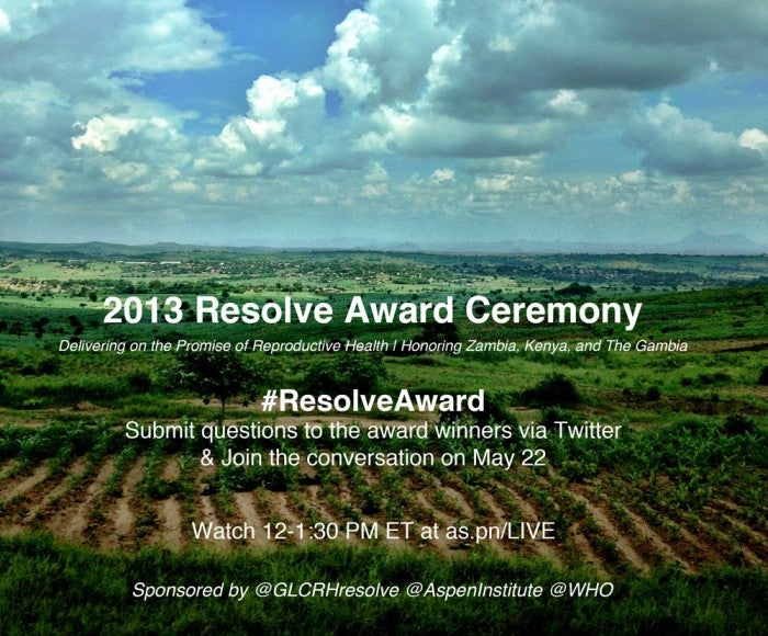 resolve award