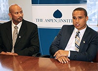 WATCH: College Athlete Union Reps Kain Colter and Ramogi Huma at the Aspen Institute